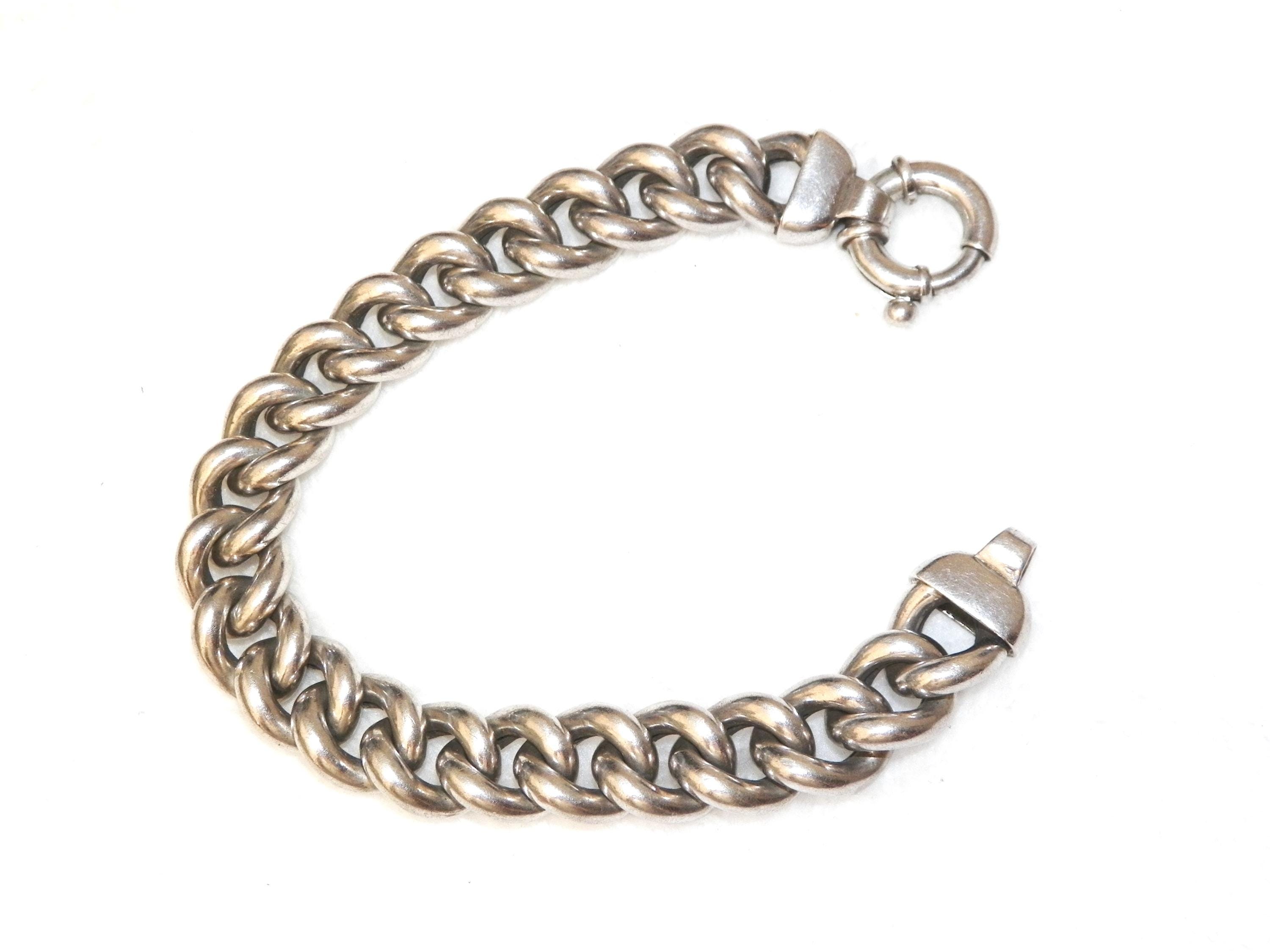 Italian 925 Sterling Silver Bracelet - Etsy Hong Kong
