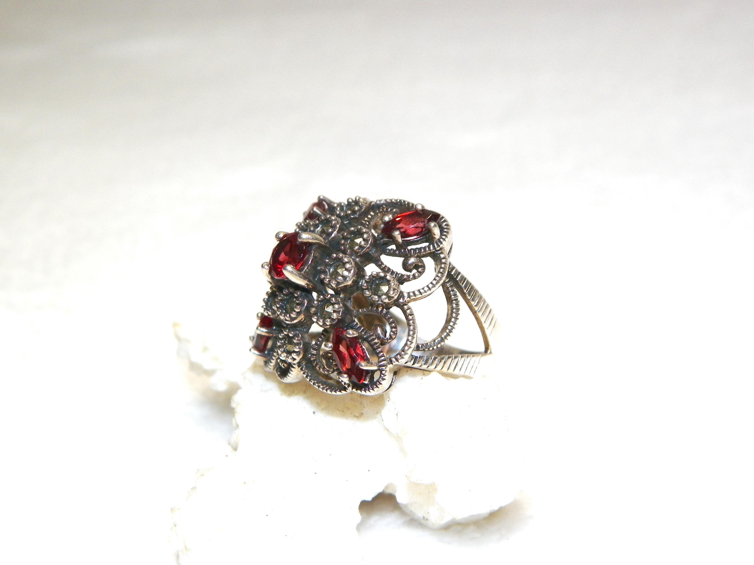 Garnet and Marcasite