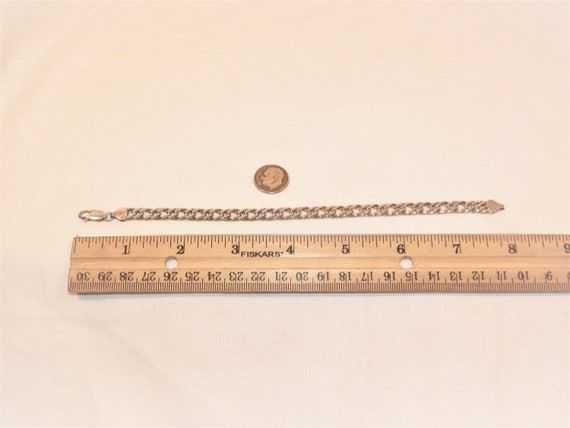 8 Inch 7mm 12.8 Gram Sterling Silver Italian Brac… - image 4