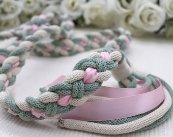 Bespoke Braided Cord & Ribbon - Aoife - Custom Handfasting Cord