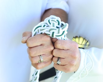 Custom Handfasting Cord: Traditional Celtic Personalized Wedding Braid