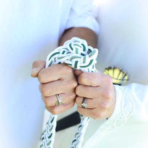 Cordon de serrage personnalisé : tresse de mariage celtique traditionnelle personnalisée