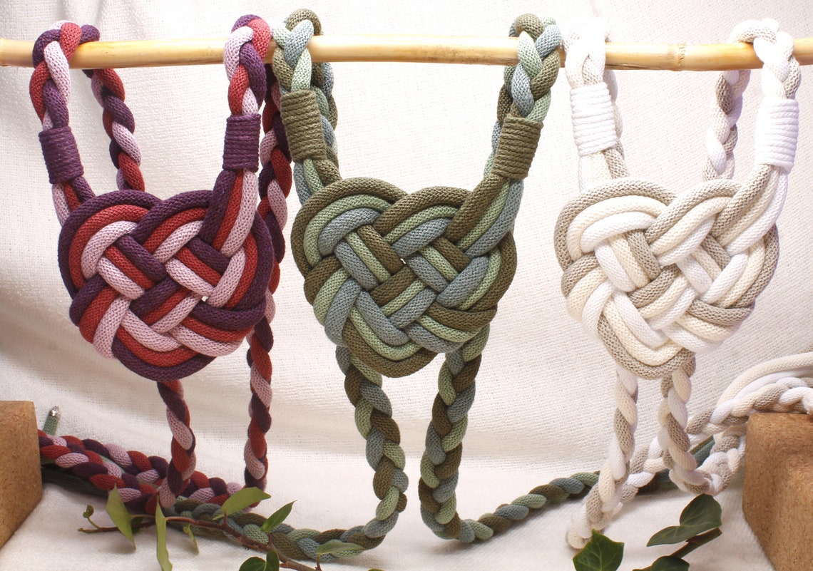 Handfasting Cord Bespoke Celtic Heart Knot Cords in Natural Etsy