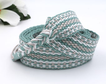 Sage Handfasting Cord ~ 100% natural cotton, sustainable