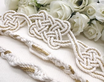 Handfasting Cord - 'Anamchara' Soulfriend - Celtic Knotwork Cord