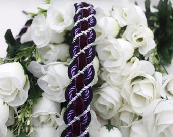 Deluxe Handfasting Cord: Traditional Celtic Braid, Personalized Wedding Cord