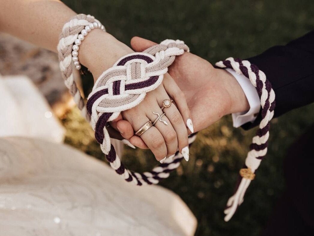 Wedding Lasso - Handfasting Cord for Wedding Celtic, Rustic