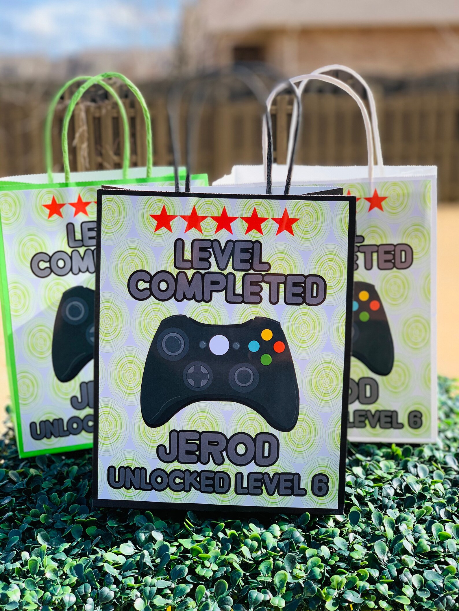 Gamer Gift Bag Gamer Candy Bag Video Game Party Gamer Etsy