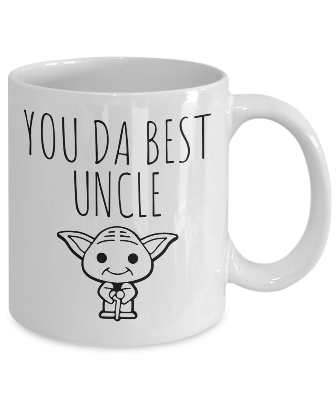 You Da Best Uncle Baby Yoda Mug Uncle Gifts Star Wars