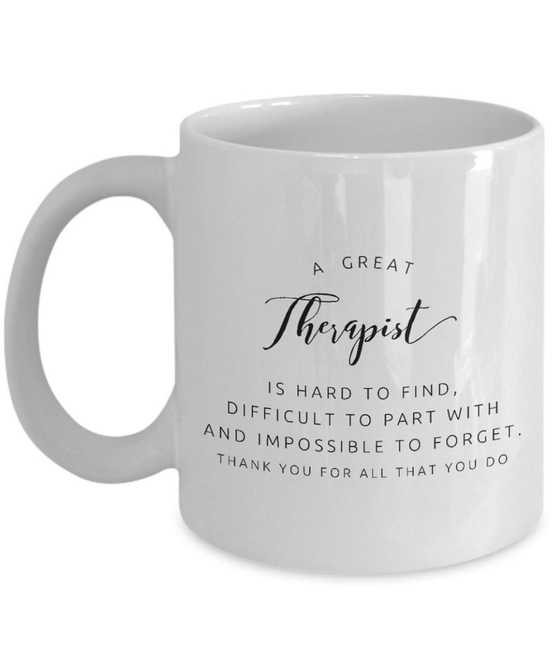 Therapist Gifts Therapist Mug Funny Therapist Gift Best Etsy