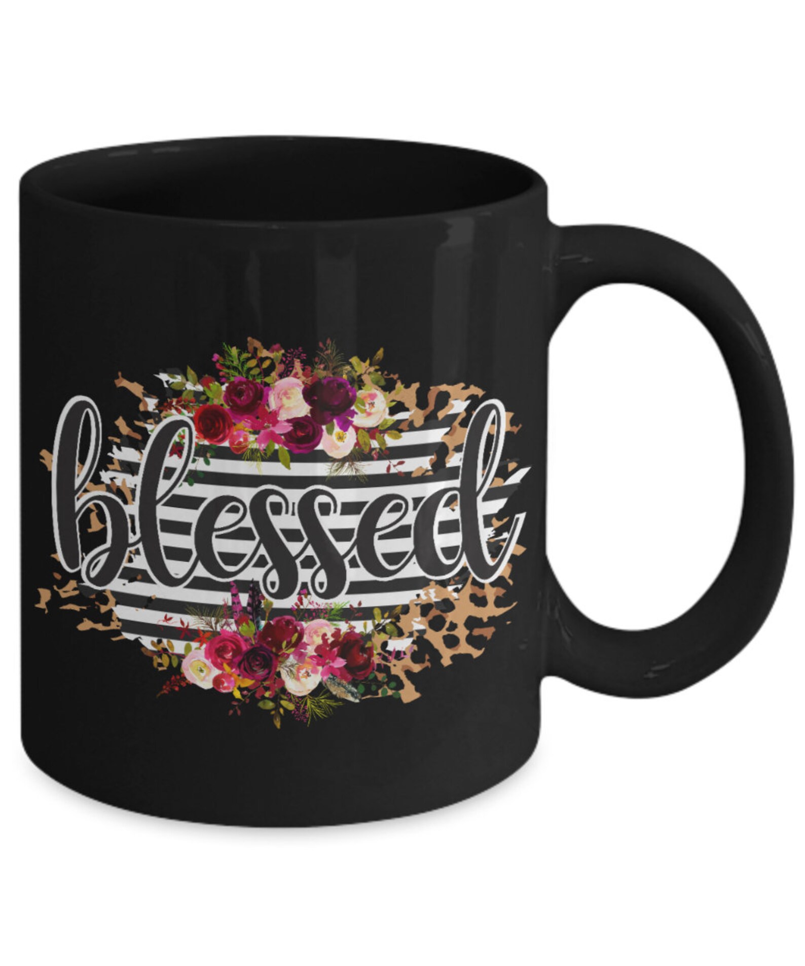 Blessed Mug Blessed Coffee Mug Thanksgiving Mug Blessed Mug Etsy