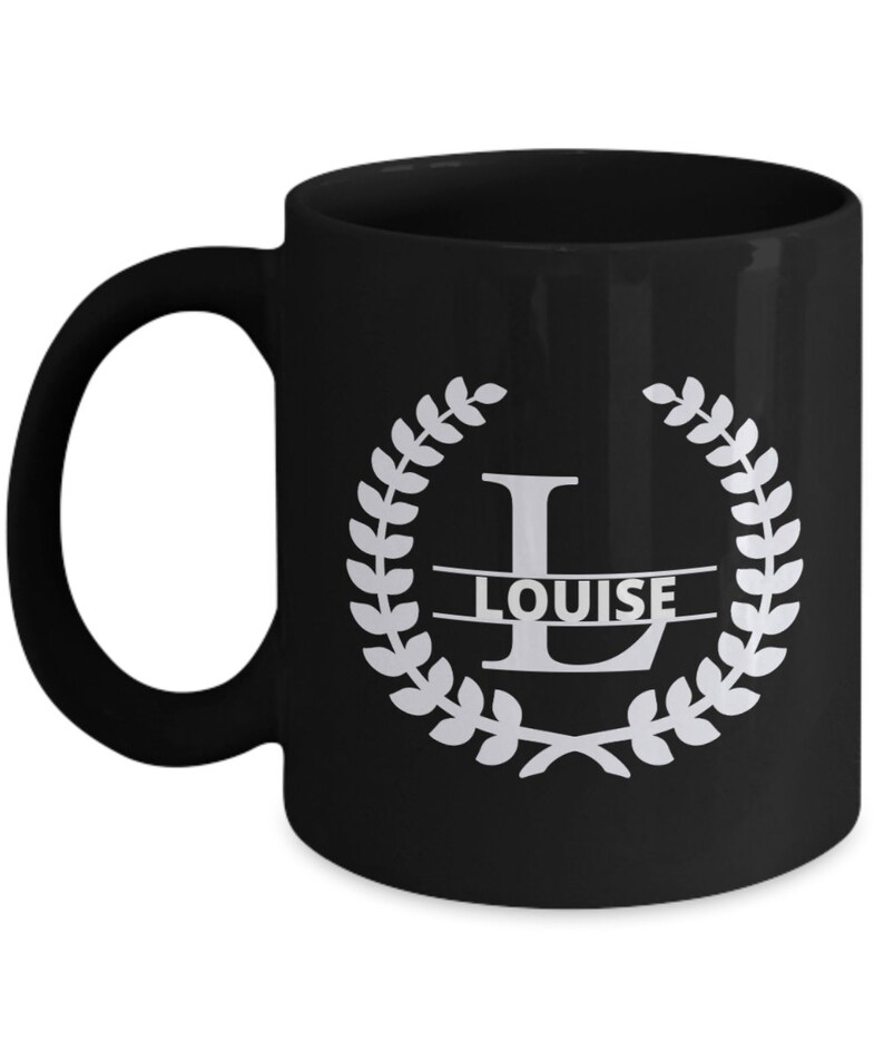 Name Mug With Initial Gift for Him or Her Name Coffee Mug Etsy