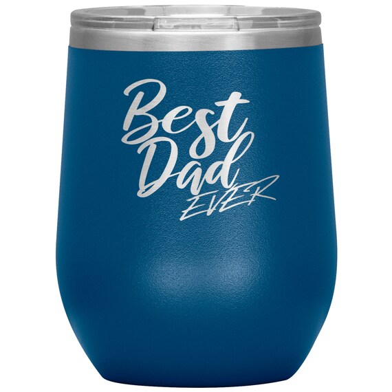 Funny Fathers Day Gift Dad Wine Glass Dad Gift Father's Etsy