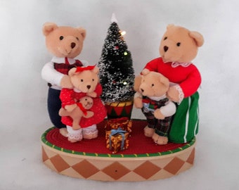 avon singing christmas bears