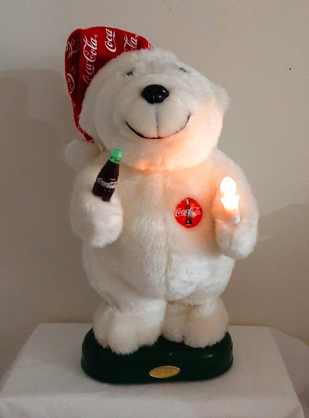 Coca Cola 2022 Christmas Bear Coca Cola Christmas Bear | Etsy