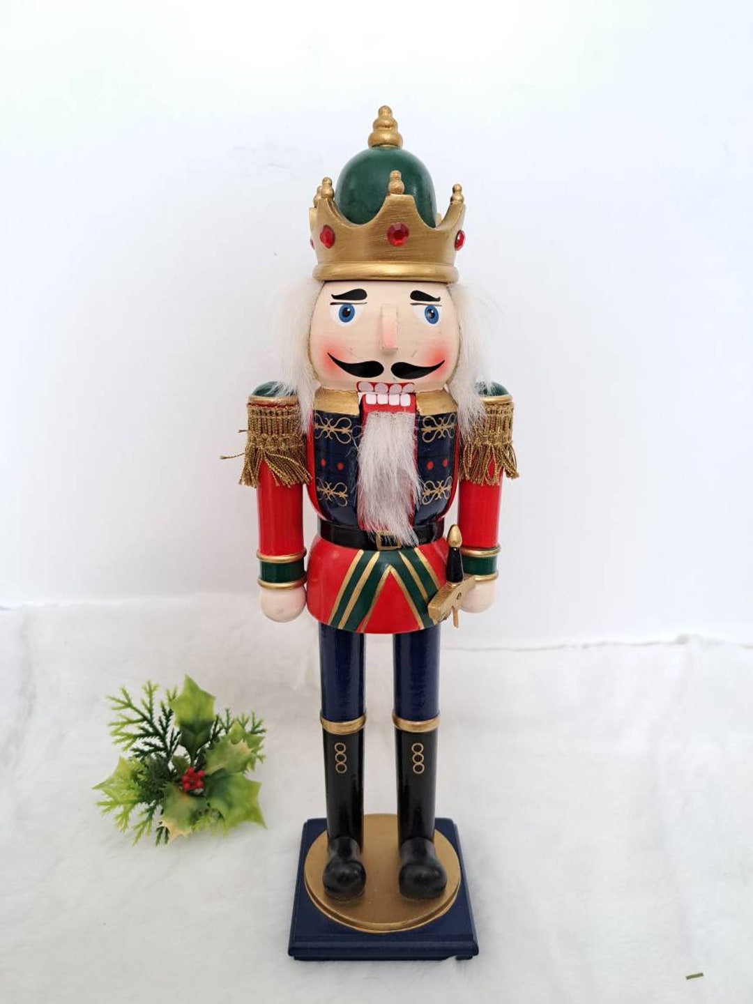 Pier 1 Nutcracker King Soldier Etsy