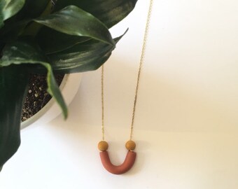 Polymer Clay Design Polymer Clay Curved Bar Necklace Clay Design Pendant Fimo Necklace Fimo Pendant Jewelry Necklaces Gvara Pl