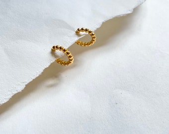 Gold Tiny Hoops