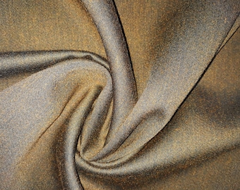 Viscose melts olive brown