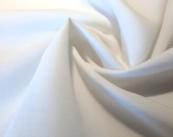 Viscose Mix uni white