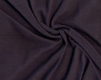 Viskose-Jersey in aubergine