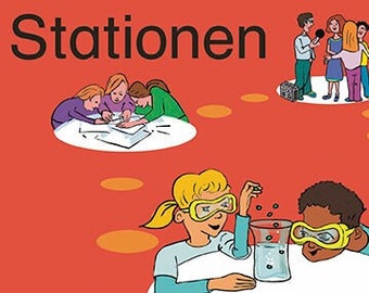 NEUE Magnetische Stundenplan-Karte STATIONEN