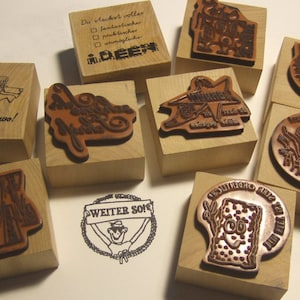 Stempel-Set, Geschenk für Lehrer, Grundschule, Motivationsstempel image 1