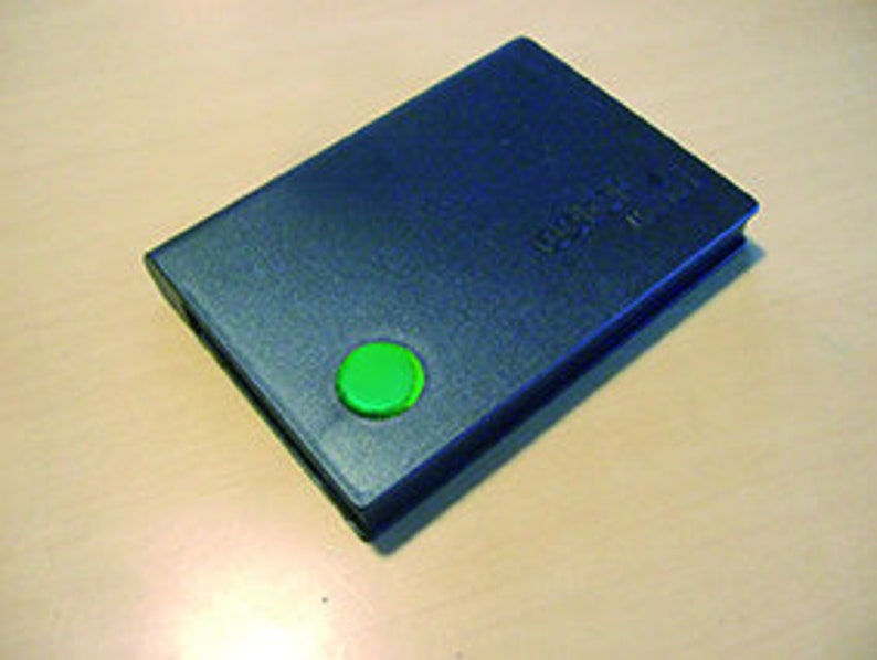 Stempelkissen 5 x 9 cm, grün, nachfüllbar Bild 1