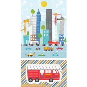 Alrededor de Town a Windham Fabric