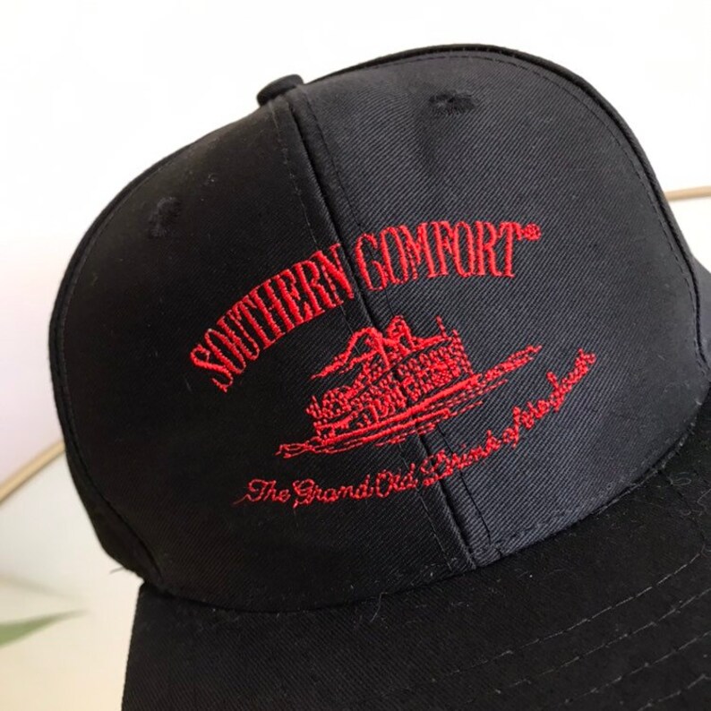 Southern Comfort Velcro Hat Starter Snapback Vintage Cap Etsy