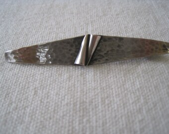 silver bar brooch 835 silver,