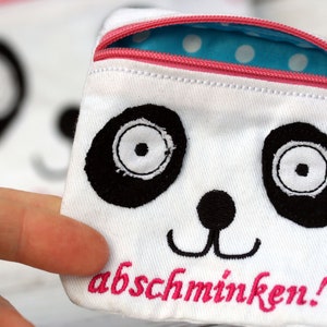 ITH Stickdatei Tasche Panda Bild 2