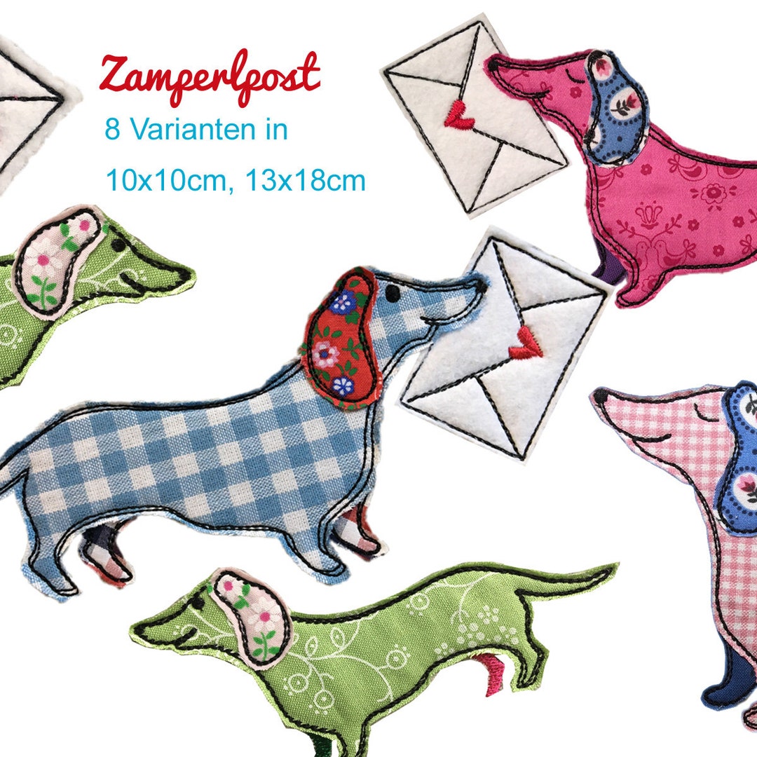 Embroidery Files Set ZAMPERL Application - Etsy