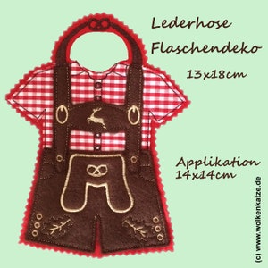 ITH embroidery file Lederhosen