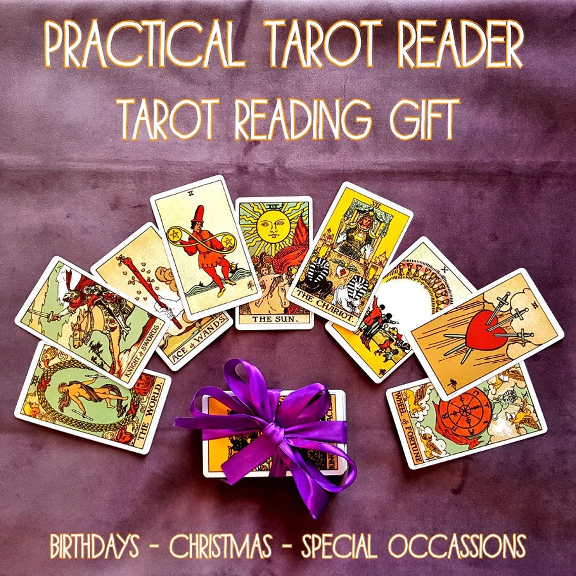 Gift of Tarot Card Reading Unique Gift for Birthdays Etsy