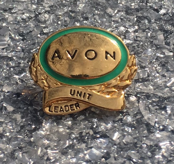 Avon Unit Leader Collectable Pin 60s-80s - image 1