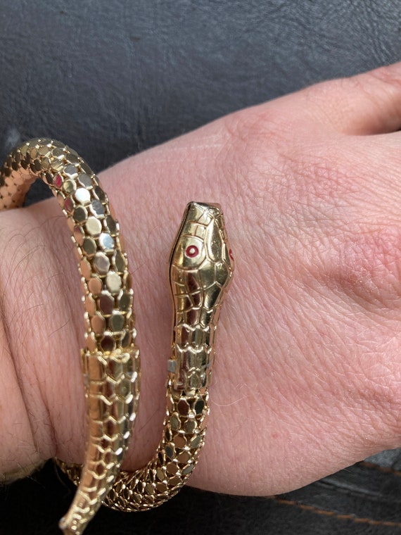 Serpent wrap bracelet