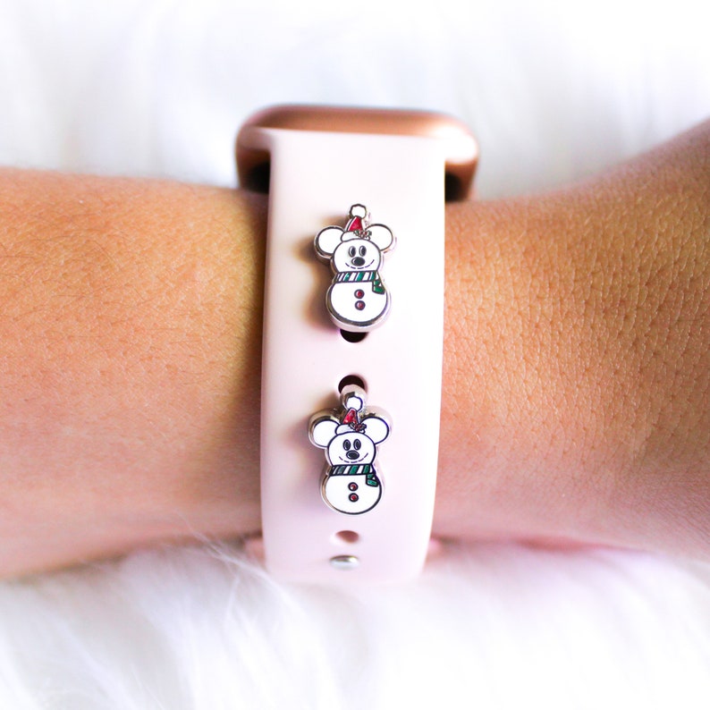 Snowman Mouse Band Charm Mr