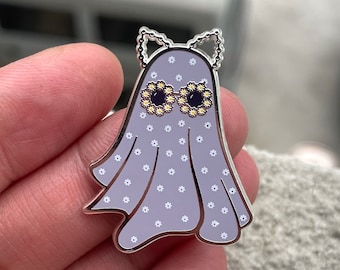 Anti-Hero Cat Ears Ghost Midnights Hard Enamel Pin