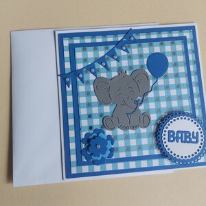 Süße Babykarte zur Geburt oder auch Babyparty!