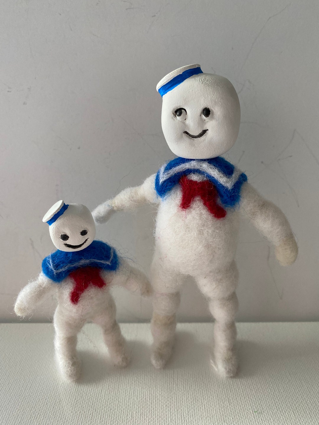 Stay Puft Marshmallow Men With a Wide Grin and Oh so Sweet Etsy
