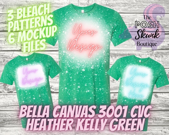 kelly green bella canvas
