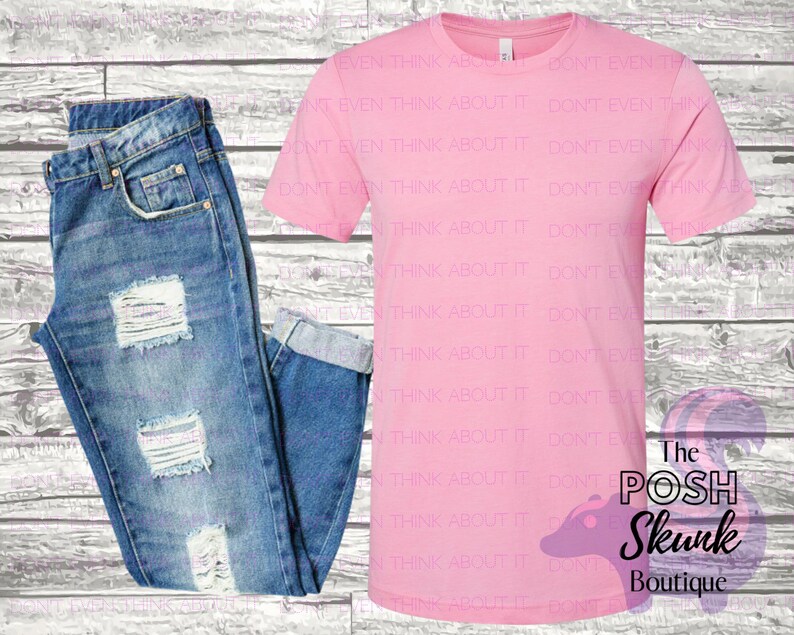 Bella Canvas 3001CVC T-Shirt Mockup 3001CVC Mockup T-Shirt Flatlay Bella Canvas 3001 CVC Heather Bubble Gum