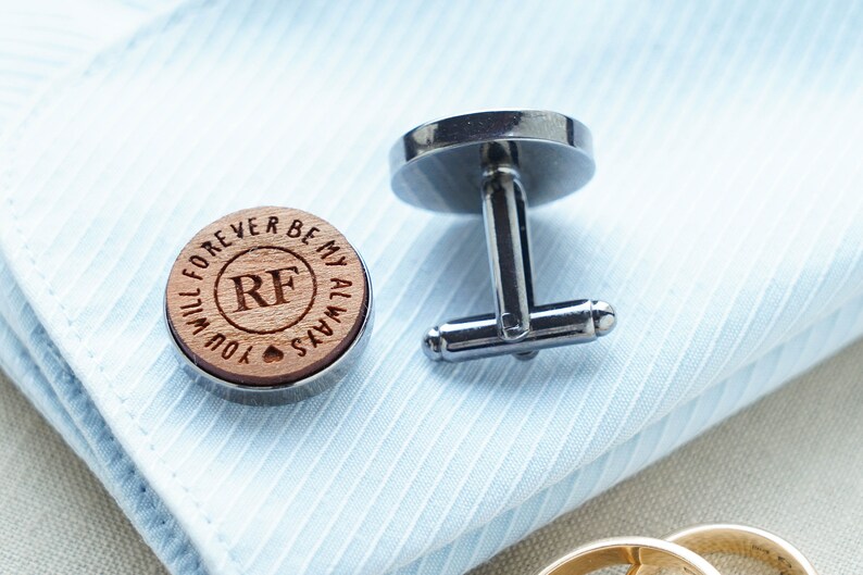 INITIALS wedding personalized cufflinks