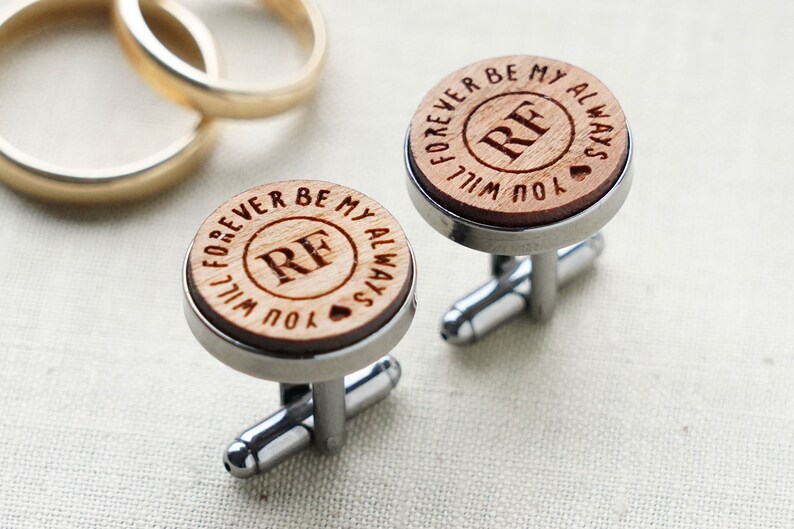 INITIALS wedding personalized cufflinks
