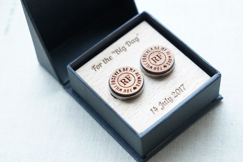 INITIALS wedding personalized cufflinks