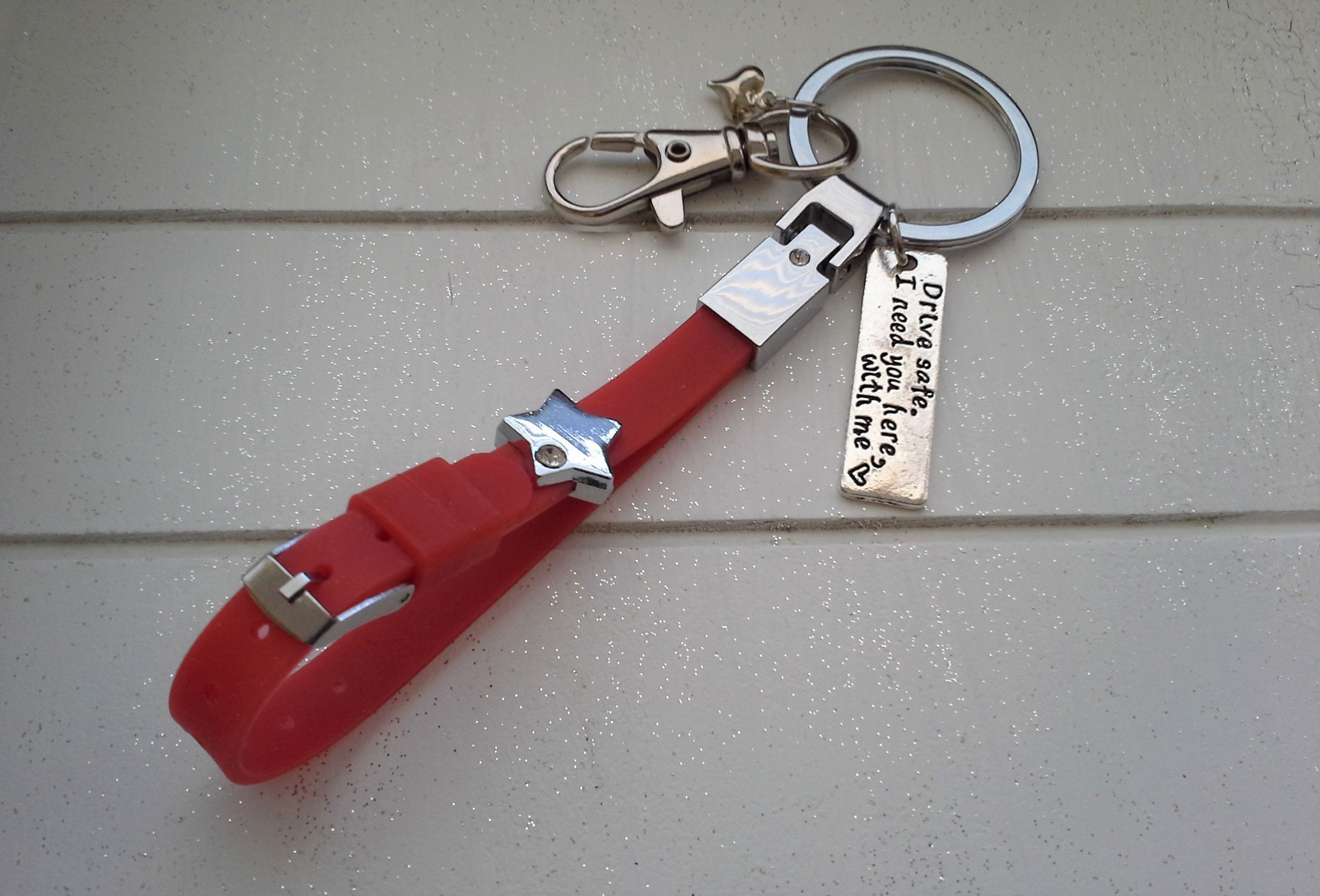 Keychain Drive Safe I Need You Here With Me Quote Name Etsy