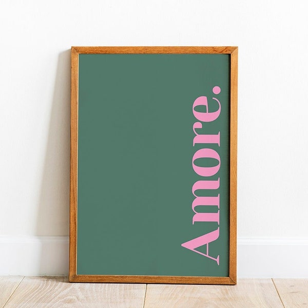 Amore Print - Etsy