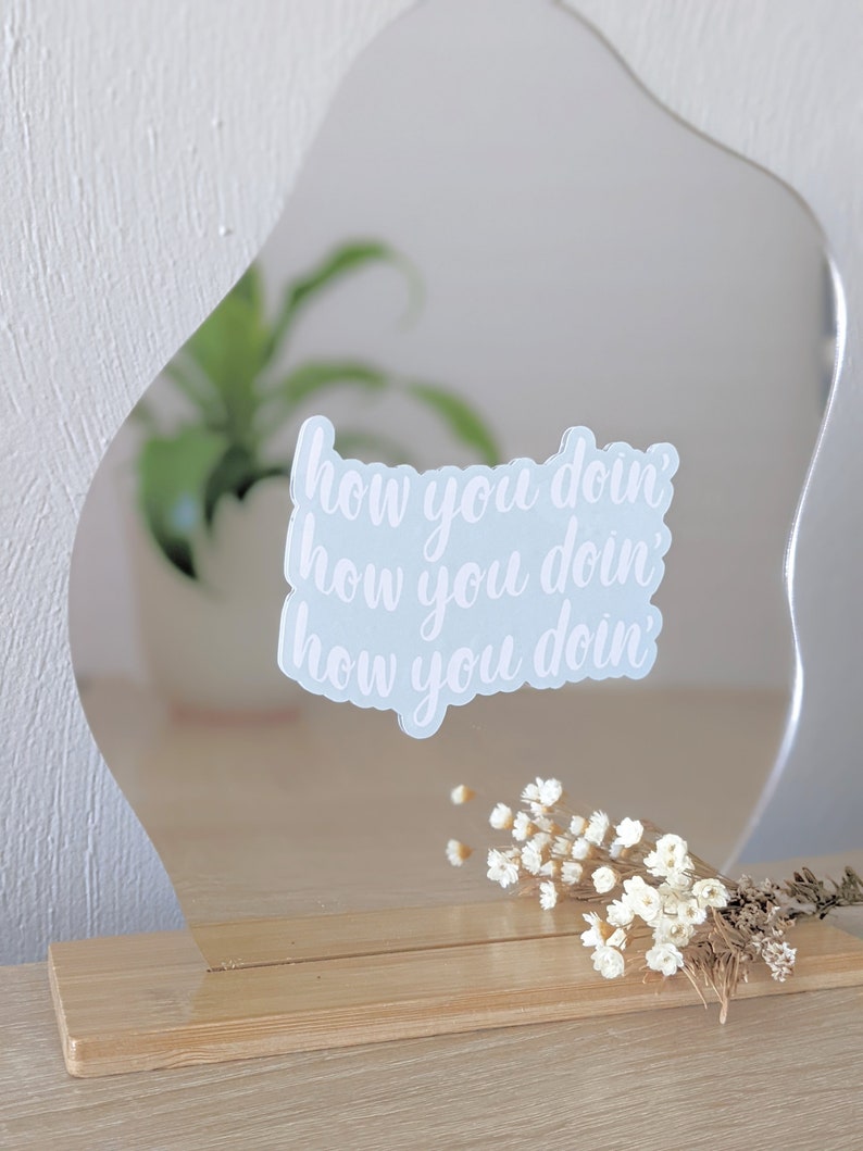 Mirror Decal Bundle 4 Static Clings Bundle Removable and Etsy