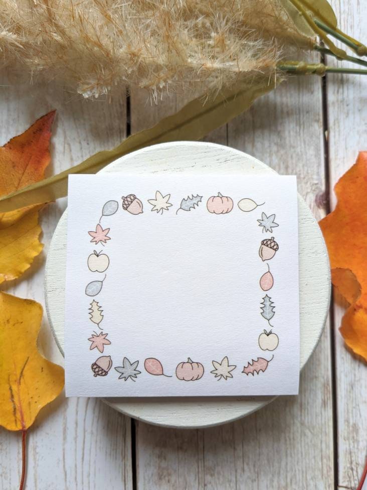 Fall Faves Sticky Notes | Post It Brand Sticky Notes | Fall Stationary ...